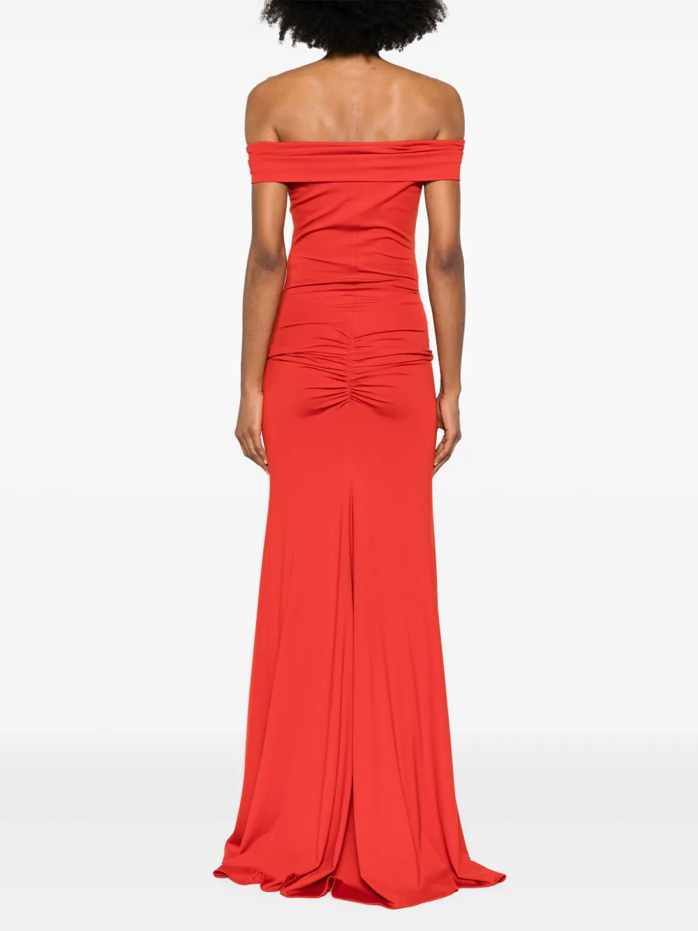 MOOS STUDIO Lunar maxi-jurk Rood