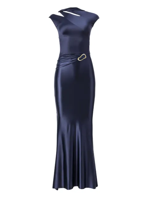 MOOS STUDIO cut out-detail maxi dress