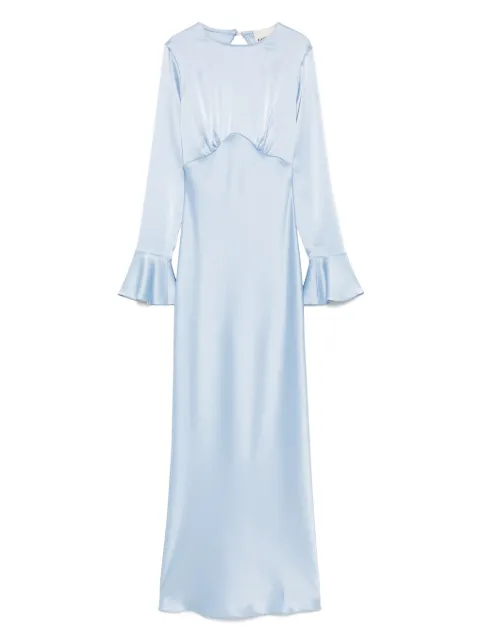 MOOS STUDIO vestido midi de satén