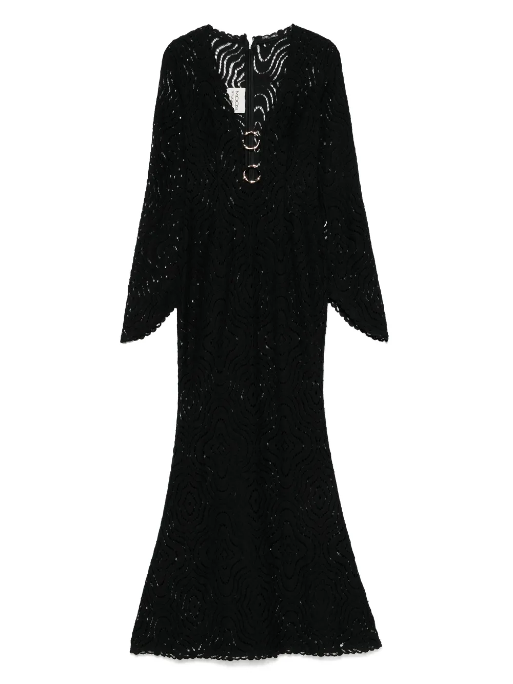 MOOS STUDIO Abito lungo Midnight Bloom | nero | Image 1