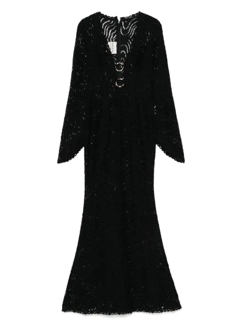 MOOS STUDIO vestido largo Midnight Bloom