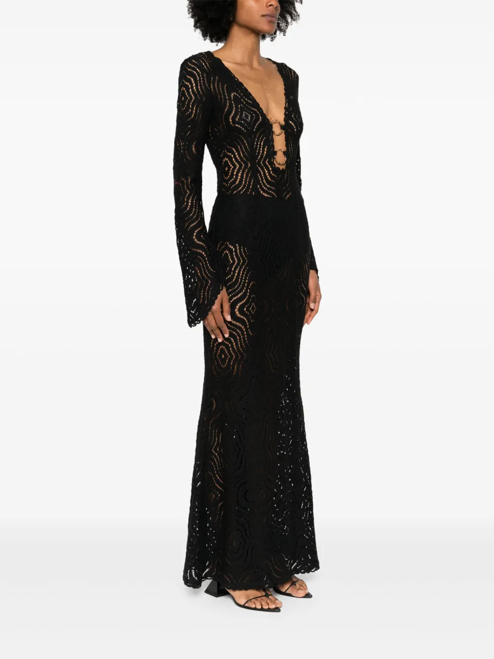 MOOS STUDIO Abito lungo Midnight Bloom | Abiti | Image 3