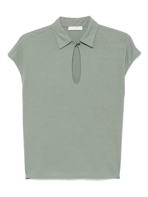 Zanone cotton polo top