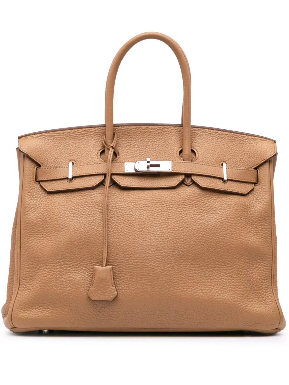 Hermès Pre-Owned 2010 トゴ バーキン ルトゥルネ 35 ハンドバッグ - ブラウン Hermès Pre-Owned 2010 トゴ バーキン ルトゥルネ 35 ハンドバッグ - ブラウン