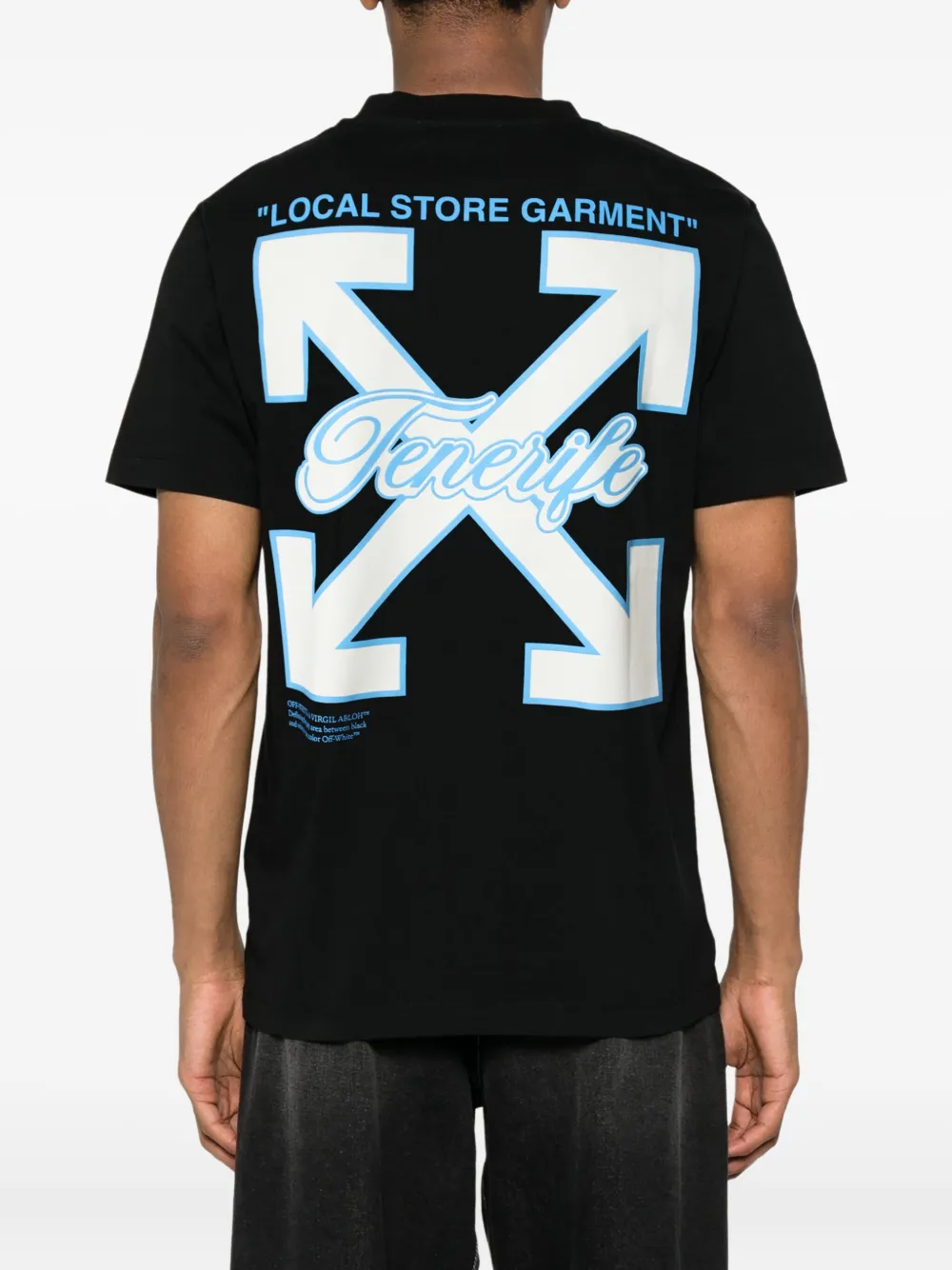Off-White Tenerife T-shirt Zwart