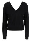 Mauro Grifoni silk-blend jumper - Black