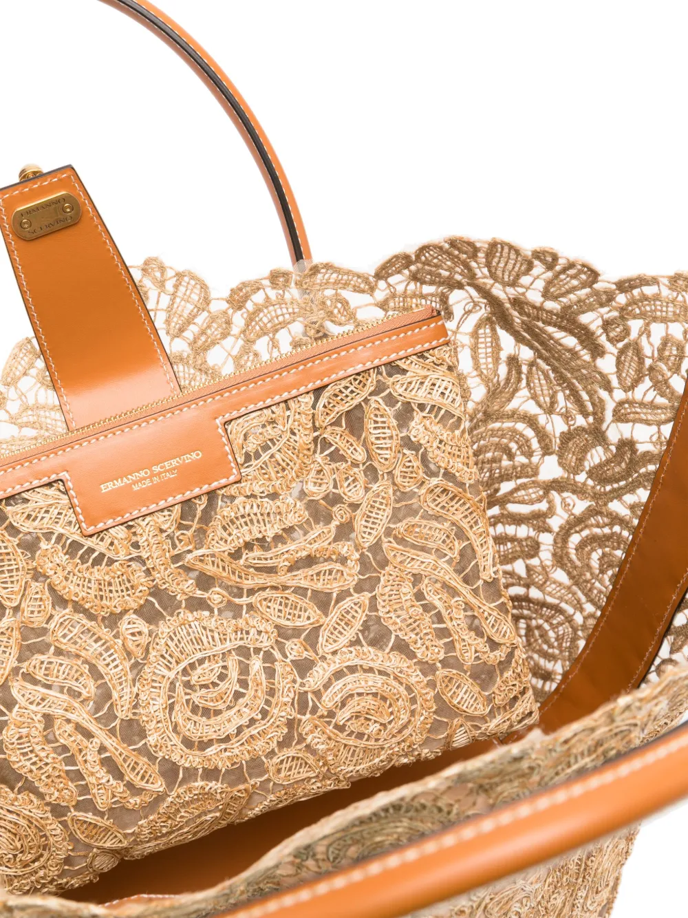 Ermanno Scervino Maggie medium shopper Beige