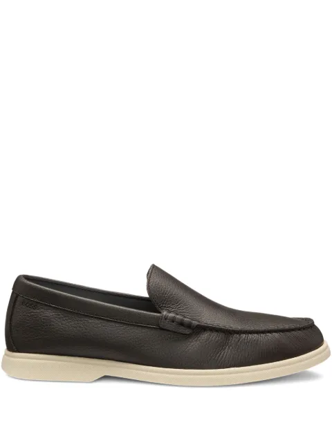 BOSS mocassins en cuir