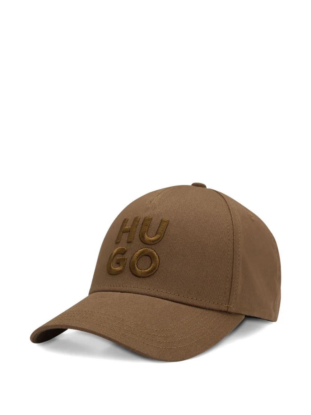 HUGO Katoenen pet 217 BROWN