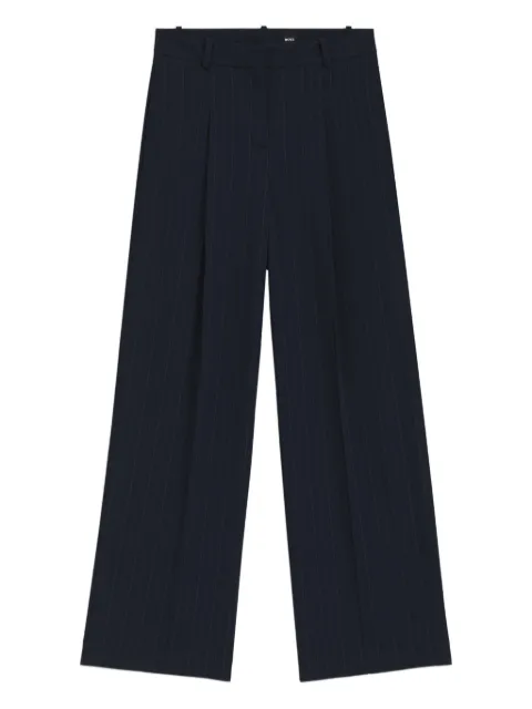 BOSS striped trousers
