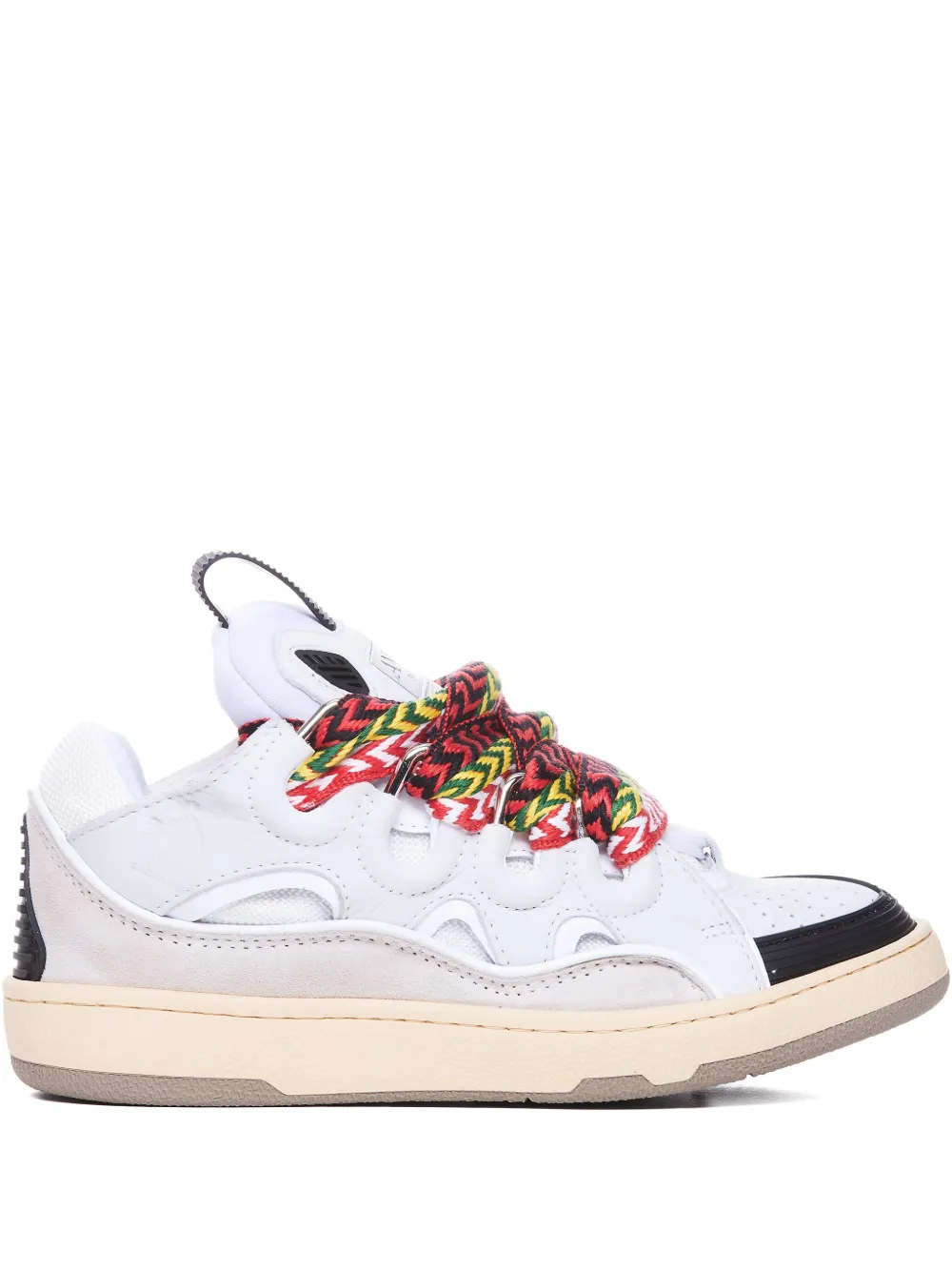Lanvin logo-patch sneakers White