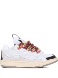 Lanvin logo-patch sneakers - White