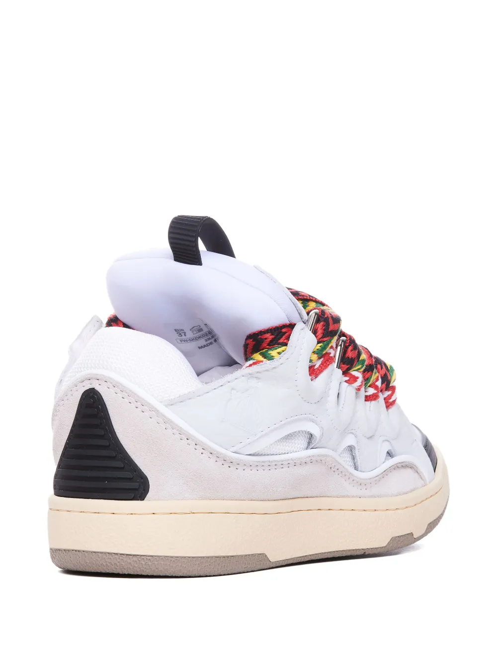 Lanvin logo-patch sneakers White