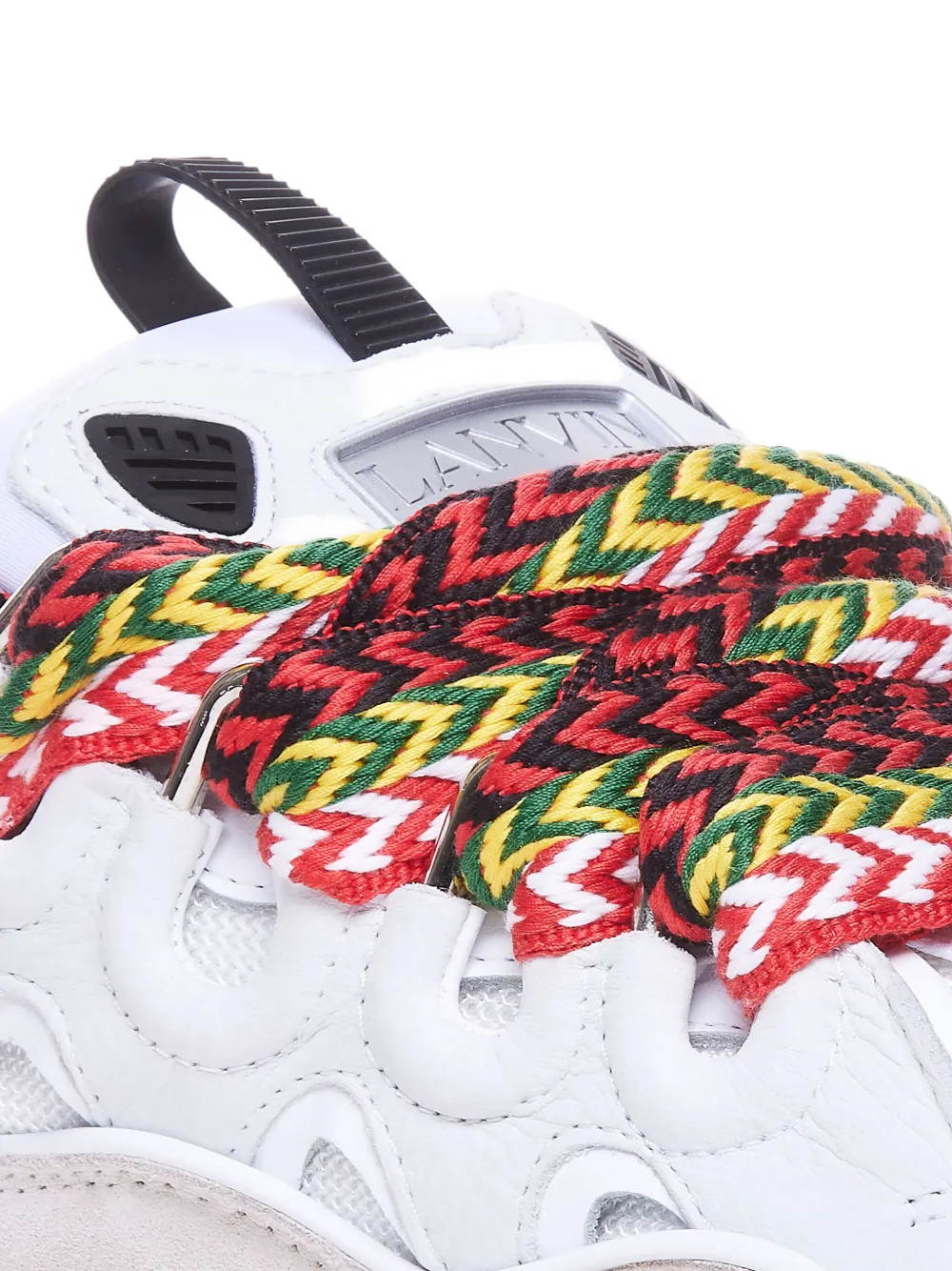Lanvin logo-patch sneakers White