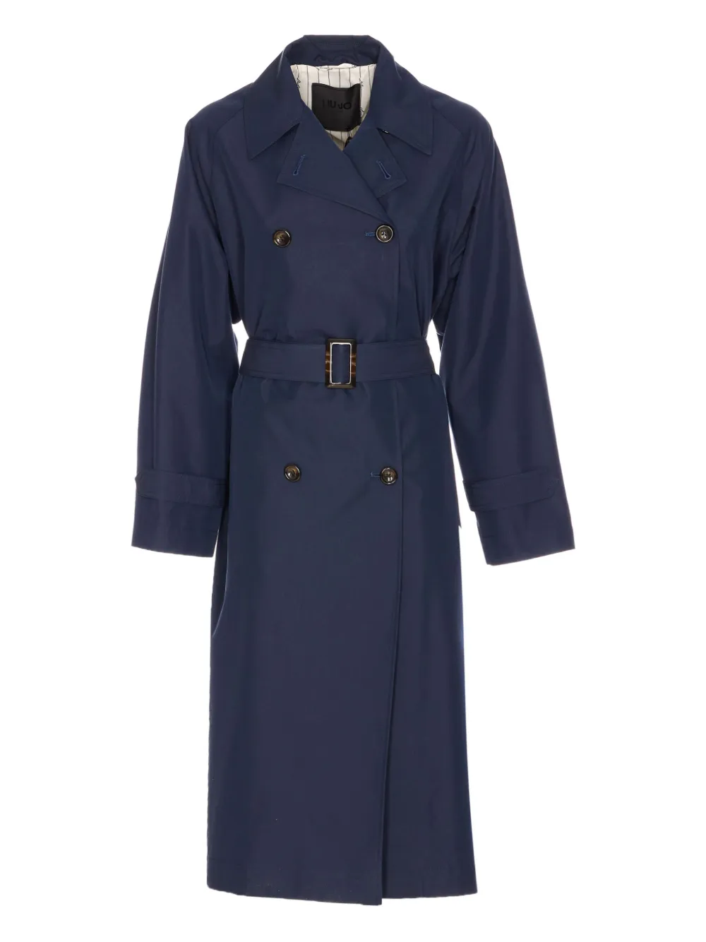 LIU JO gabardina con cinturón | azul | Image 1