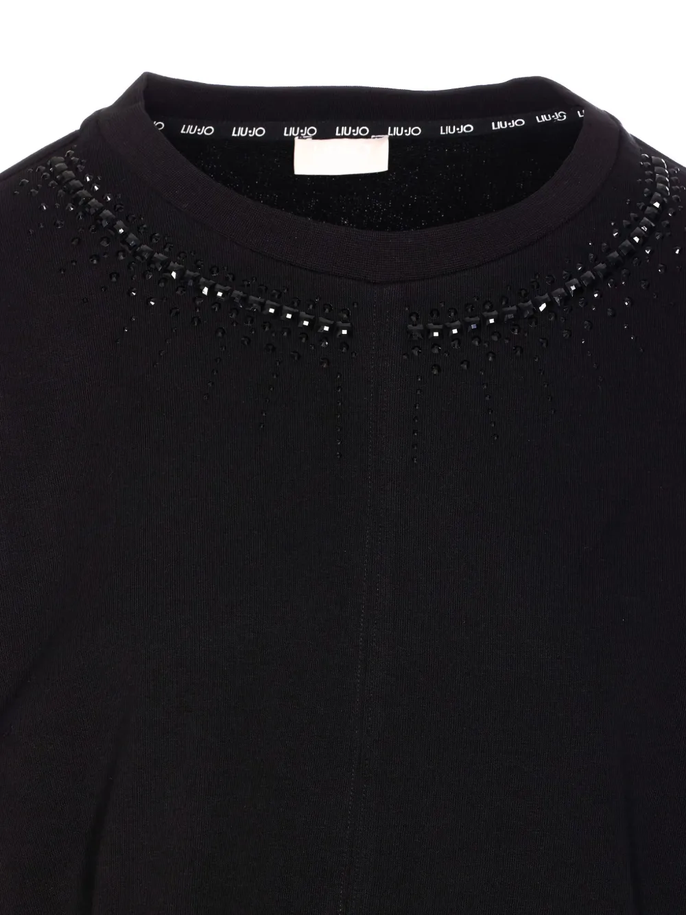 LIU JO Sweater met ronde hals Zwart