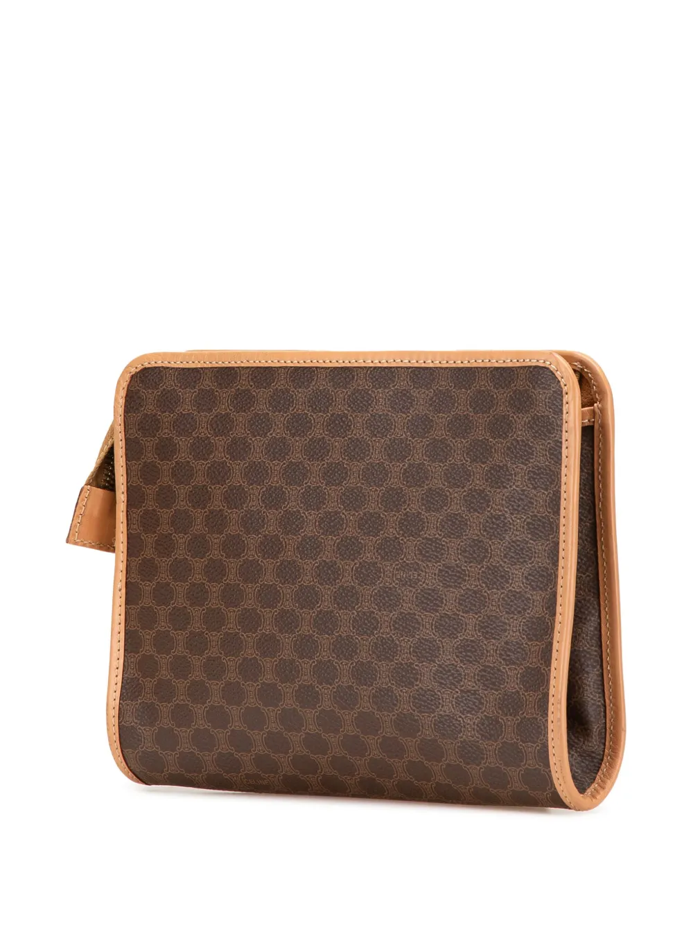 Céline Pre-Owned 2014 Macadam Coated Canvas clutch bag | Bags | Image 2
