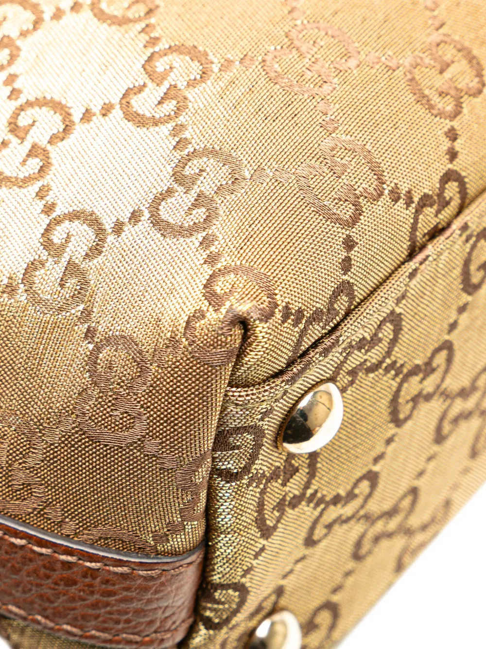 Gucci Pre-Owned Borsa a mano GG in lurex 2000-2015 | Image 5