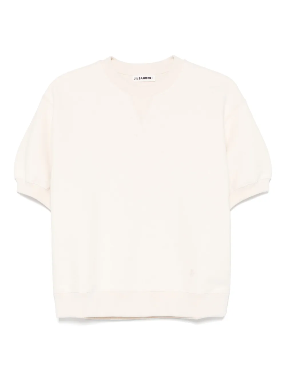 Jil Sander Katoenen T-shirt Beige