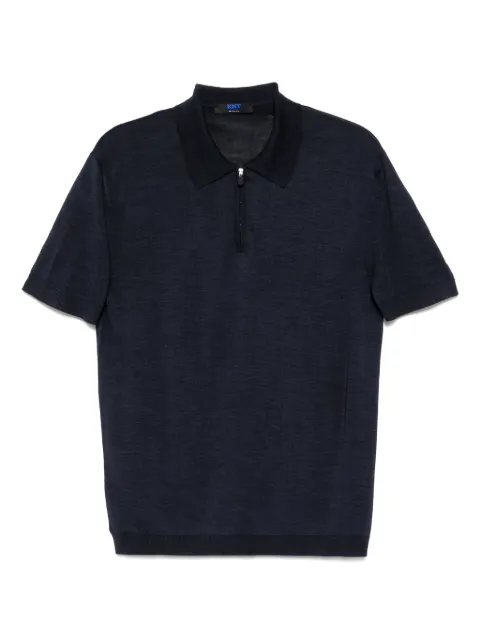Kiton silk polo shirt