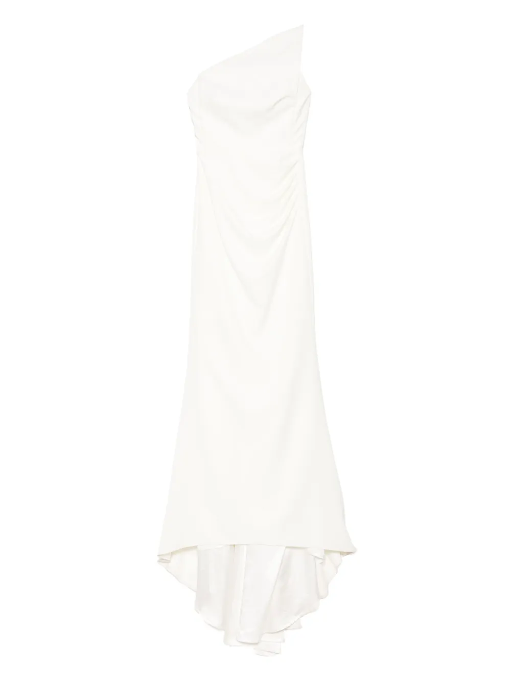 MOOS STUDIO asymmetric-neck maxi dress | White | Image 1