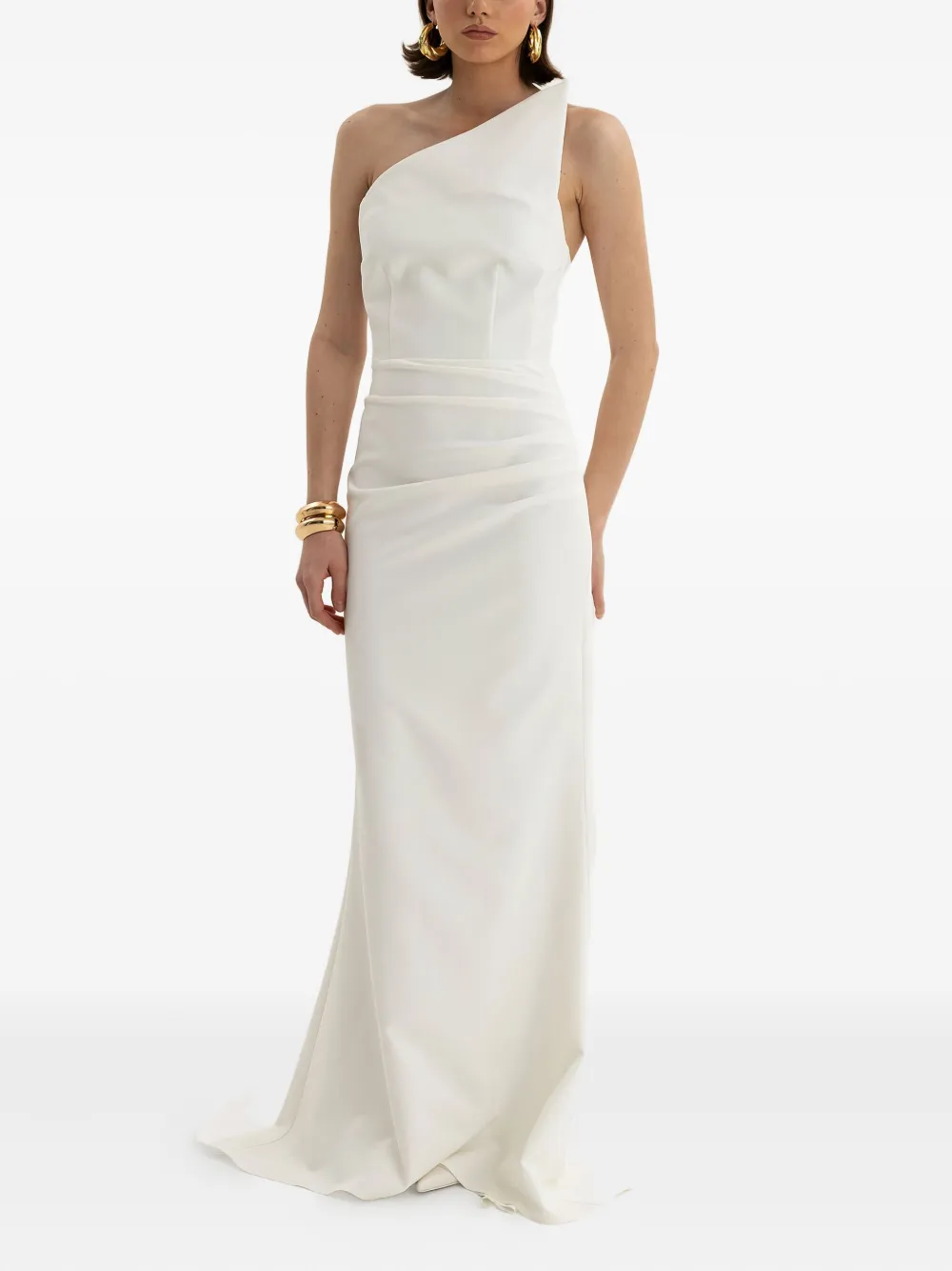 MOOS STUDIO asymmetric-neck maxi dress | Evening Dresses | Image 2