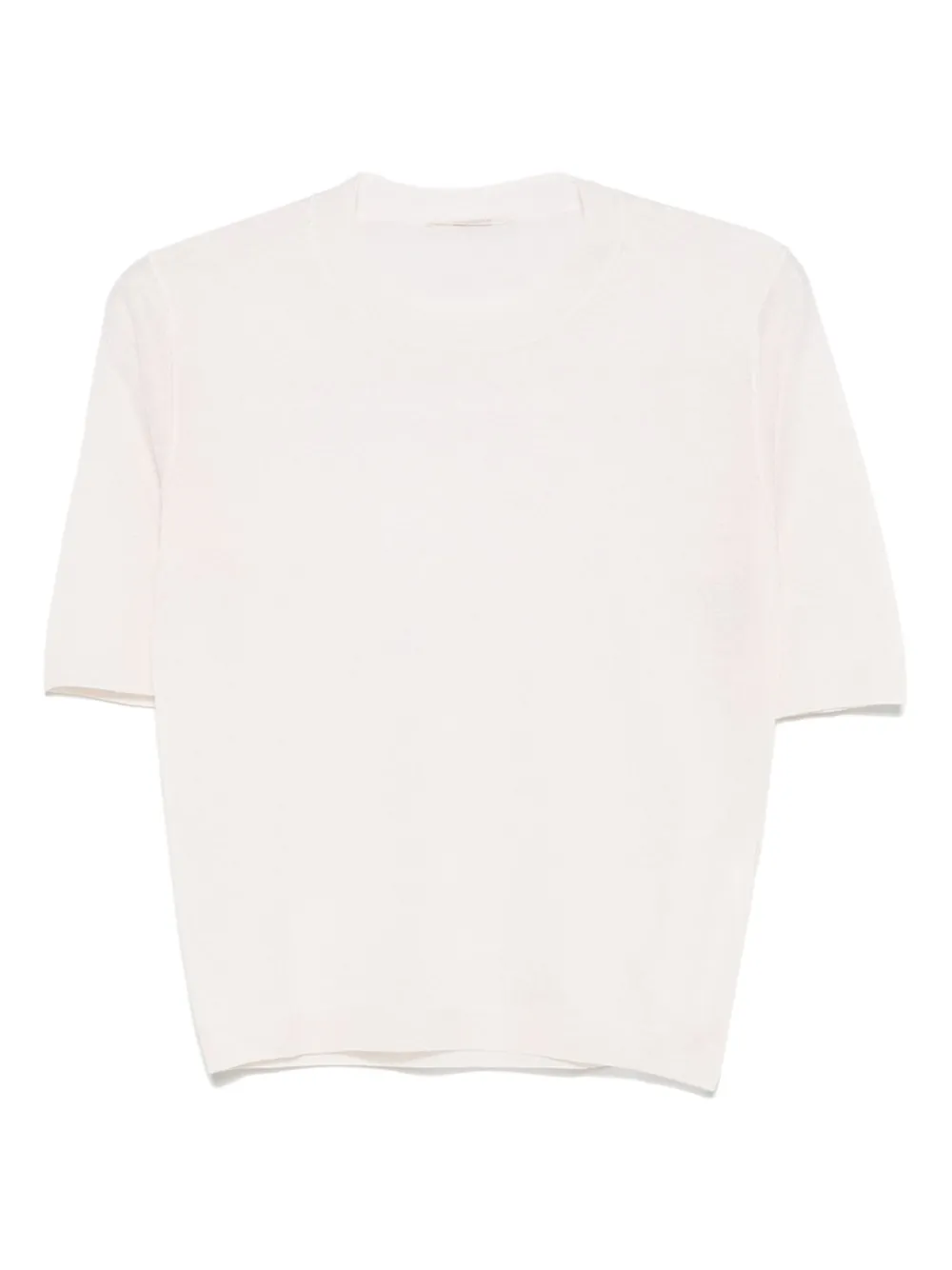 fine-knit T-shirt