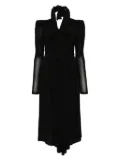 ISABEL MARANT Valentine midi dress - Black