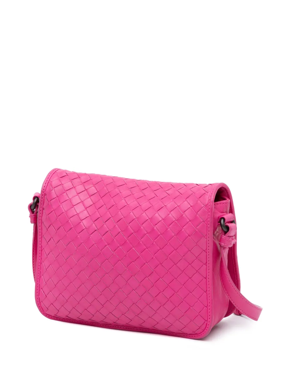 Bottega Veneta Pre-Owned 2012-2024 Nappa Intrecciato Flap crossbody bag | Pre-Owned | Image 2