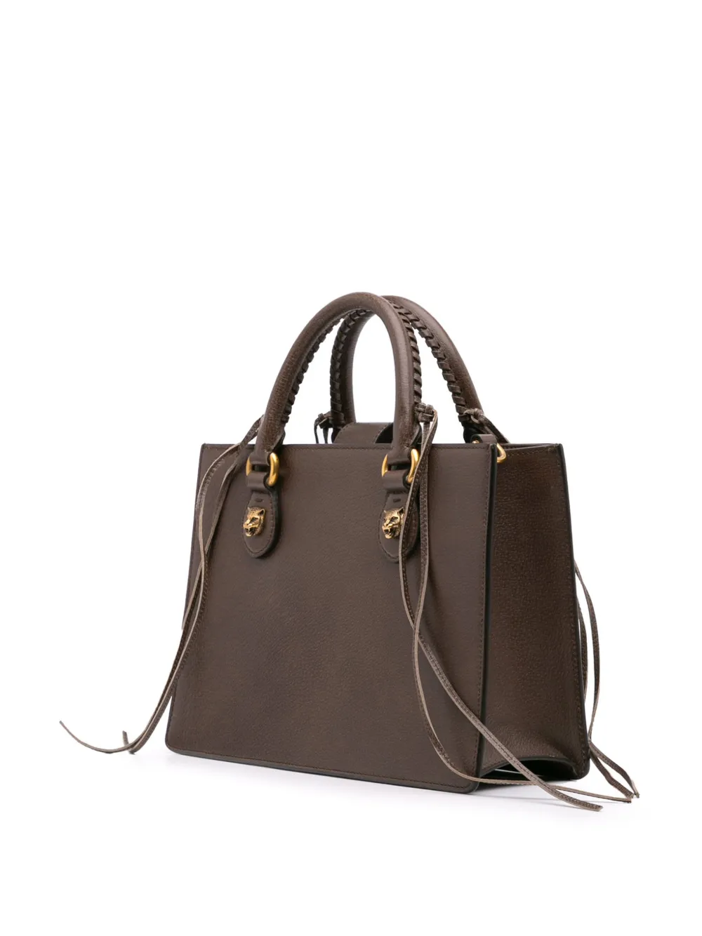 Gucci Pre-Owned Borsa a tracolla media in pelle di vitello pieno fiore con motivo animalier e decorazione Web 2016 | Borse | Image 2