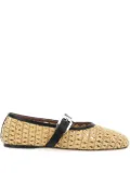 Paris Texas Sveva ballerina shoes - Neutrals