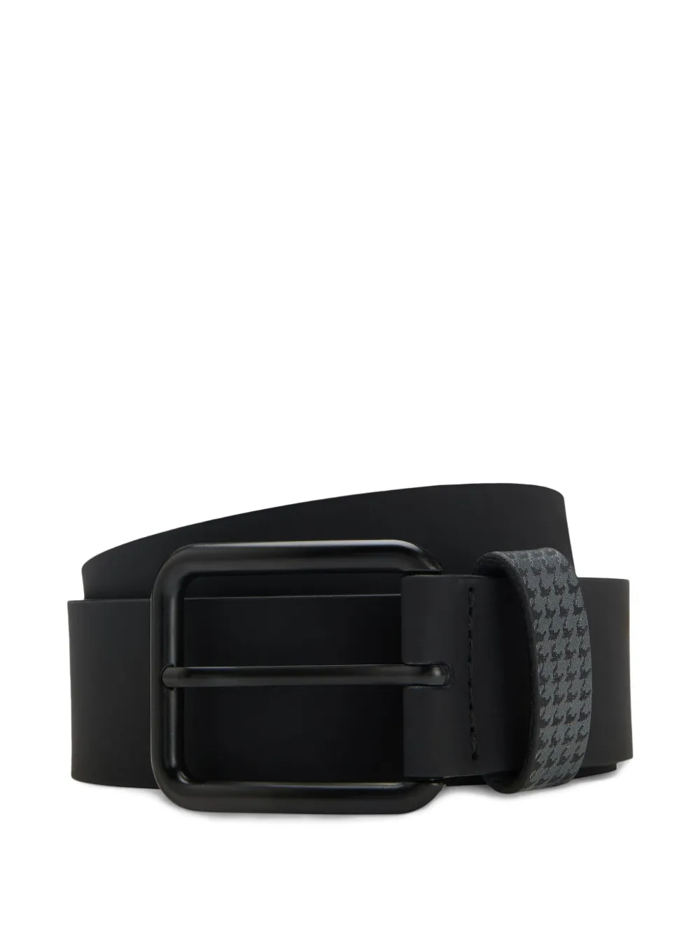 Hugo Boss Leather Belt In Black
