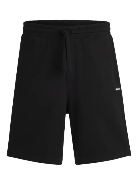HUGO Shorts mit Kordelzug