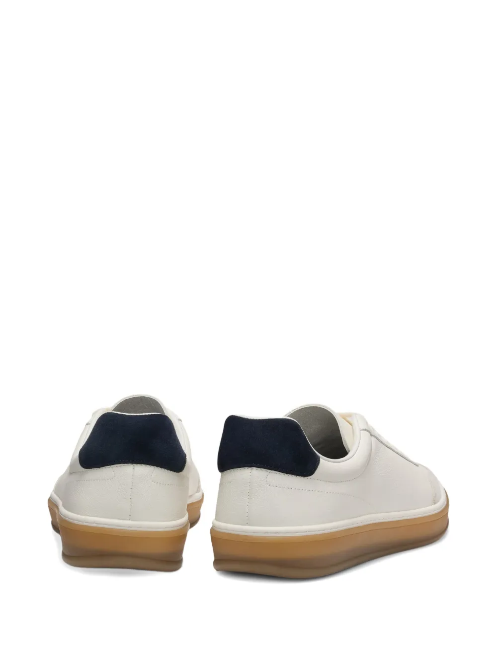 BOSS leather sneakers White