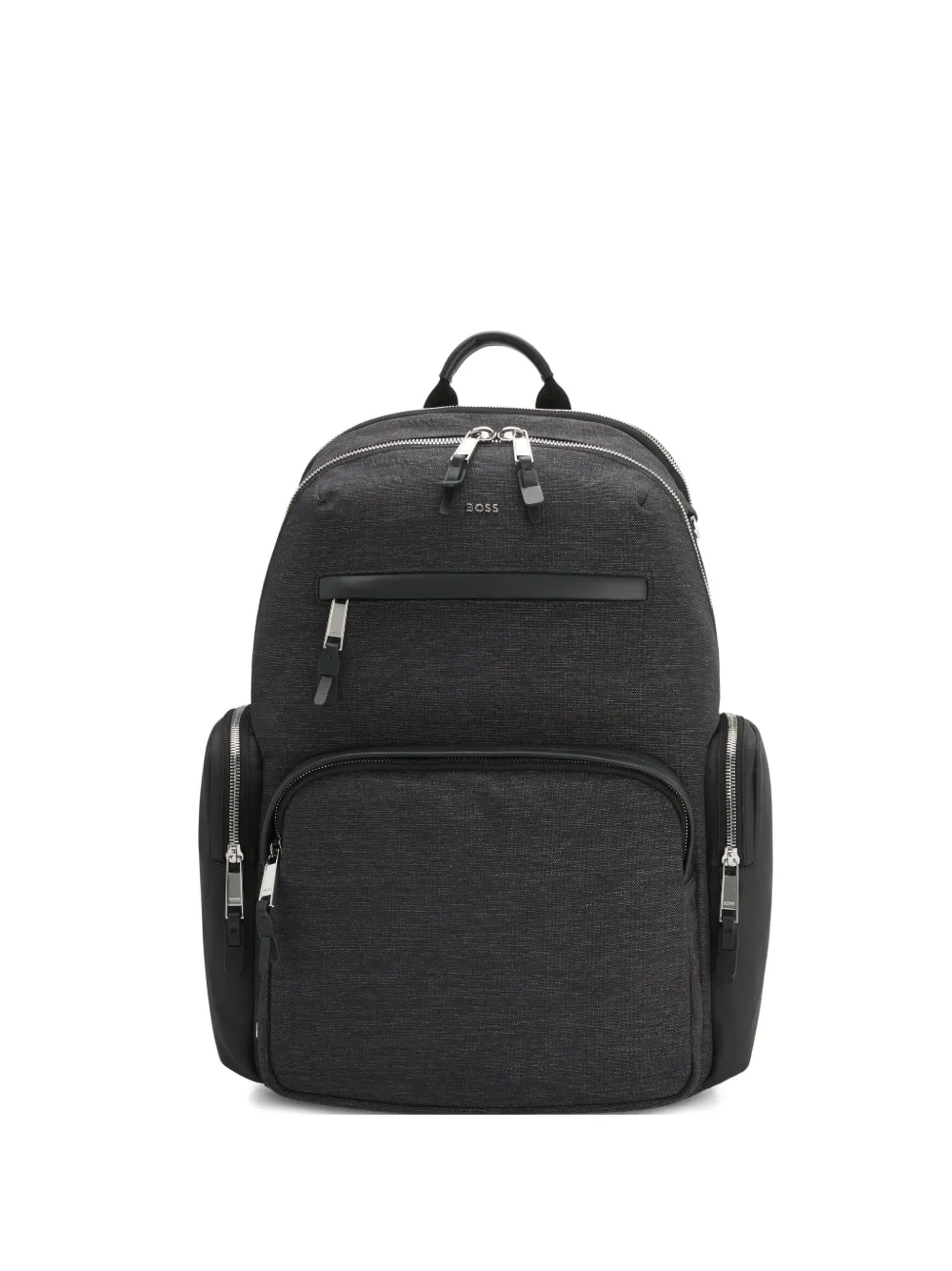 BOSS logo-lettering backpack | Grey | Image 1