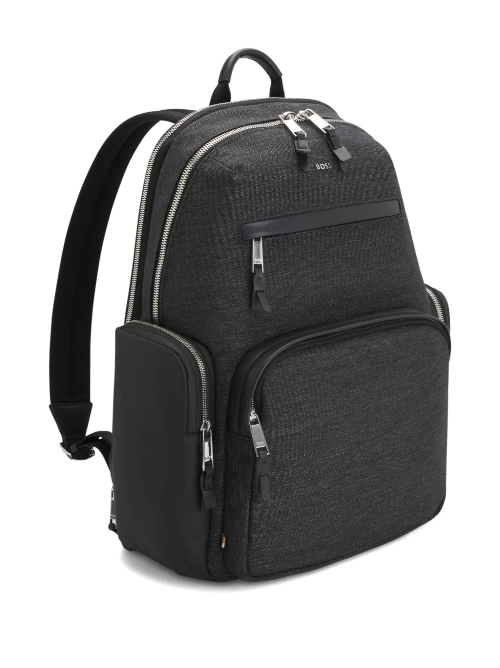 BOSS Rugzak met logo Grijs
