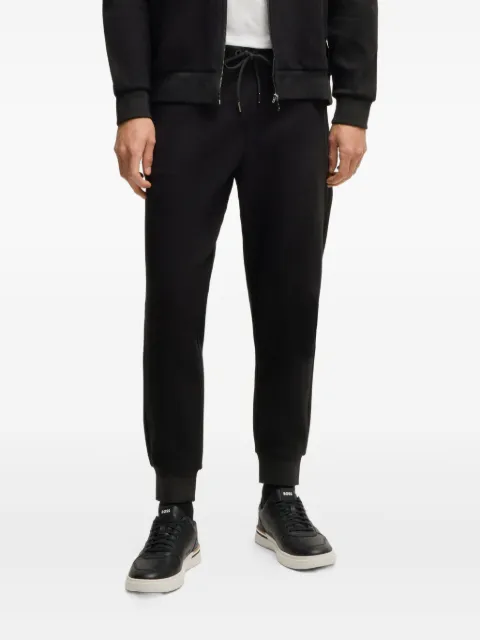 BOSS logo-engraved track pants 