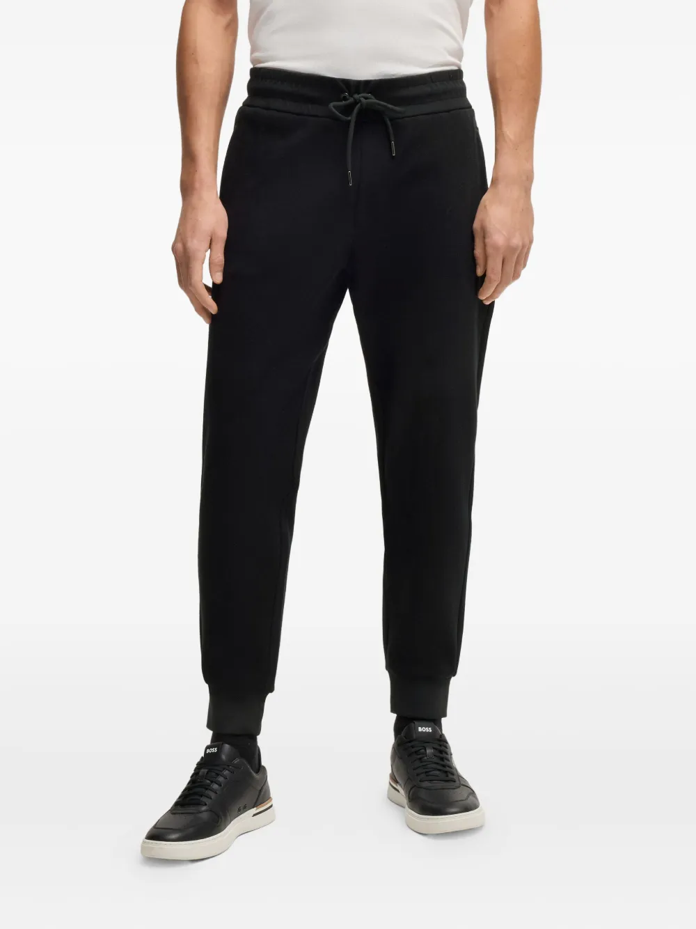 BOSS logo-engraved track pants | Sweatpants | Image 2