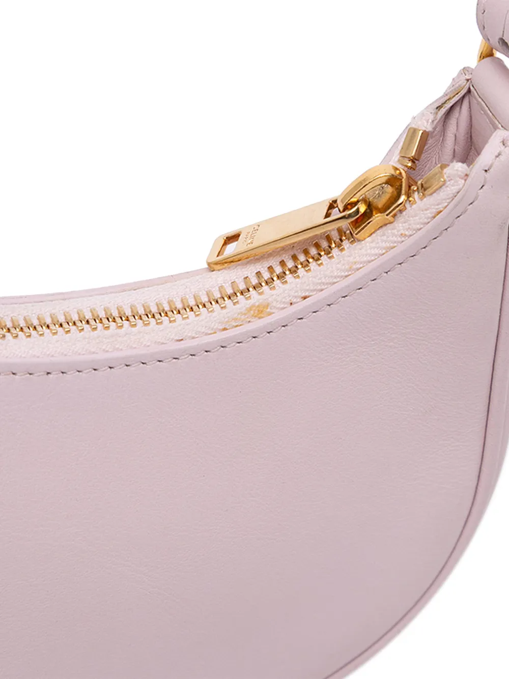 Pre-owned Celine 2021 Mini Smooth Calfskin Ava Shoulder Bag In Pink
