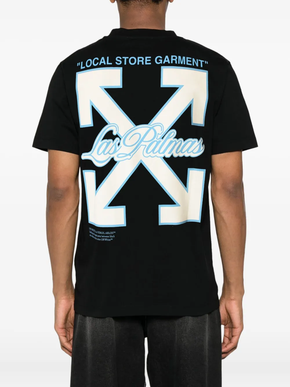 Off-White Las Palmas T-shirt Zwart