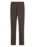 Tod's textured-weave trousers - Brown