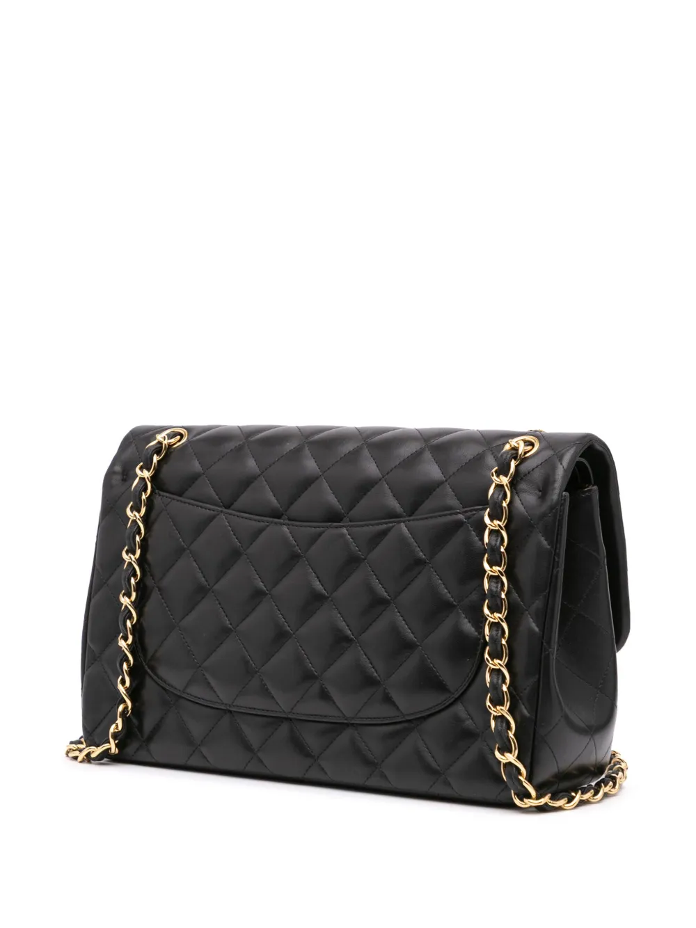 CHANEL Pre-Owned 2014-2015 Jumbo Classic Lambskin Double Flap shoulder bag | Pre-Owned | Image 2