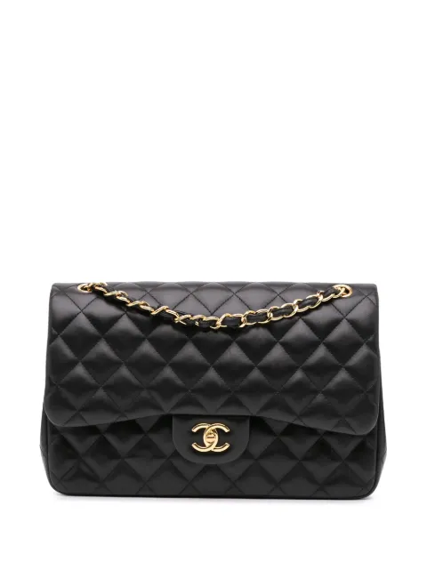 CHANEL Pre-Owned bolsa de hombro Jumbo Classic Lambskin Double Flap 2014-2015
