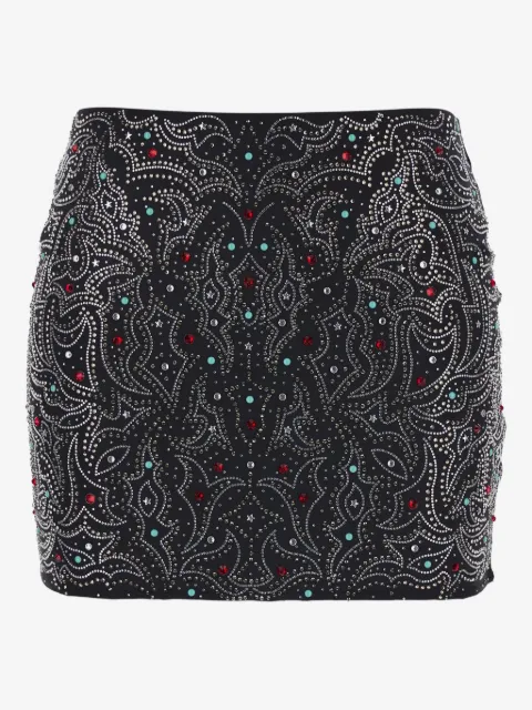 VENUJA sequin-embellished skirt