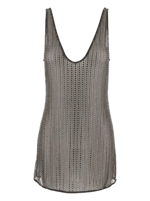 VENUJA stud-embellished mini dress
