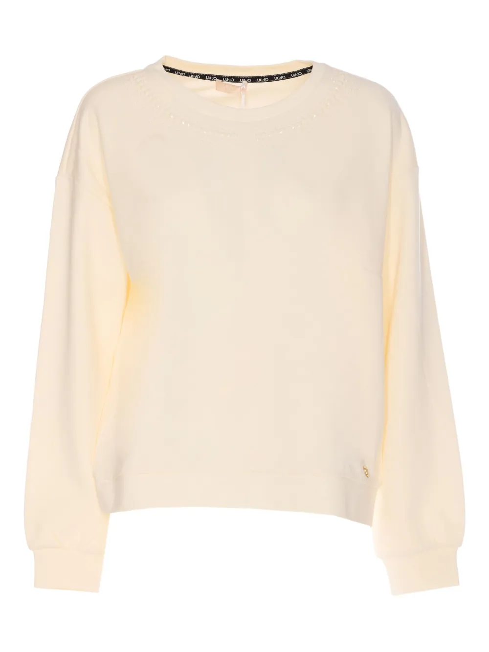 LIU JO suéter con cuello redondo | blanco | Image 1
