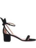 Aquazzura 55mm Bow Tie sandals - Black