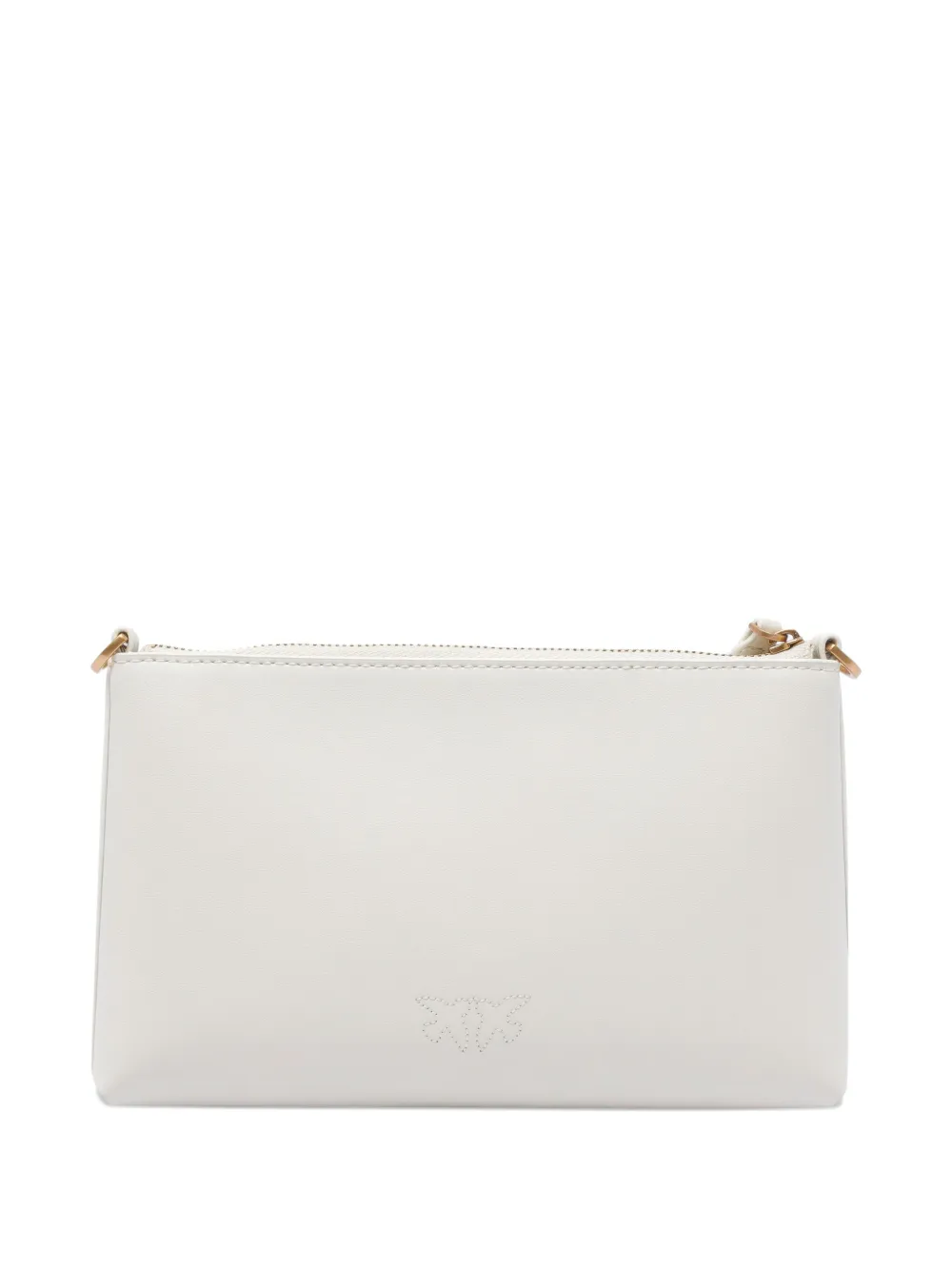 PINKO Horizontal Flat kleine crossbodytas Wit