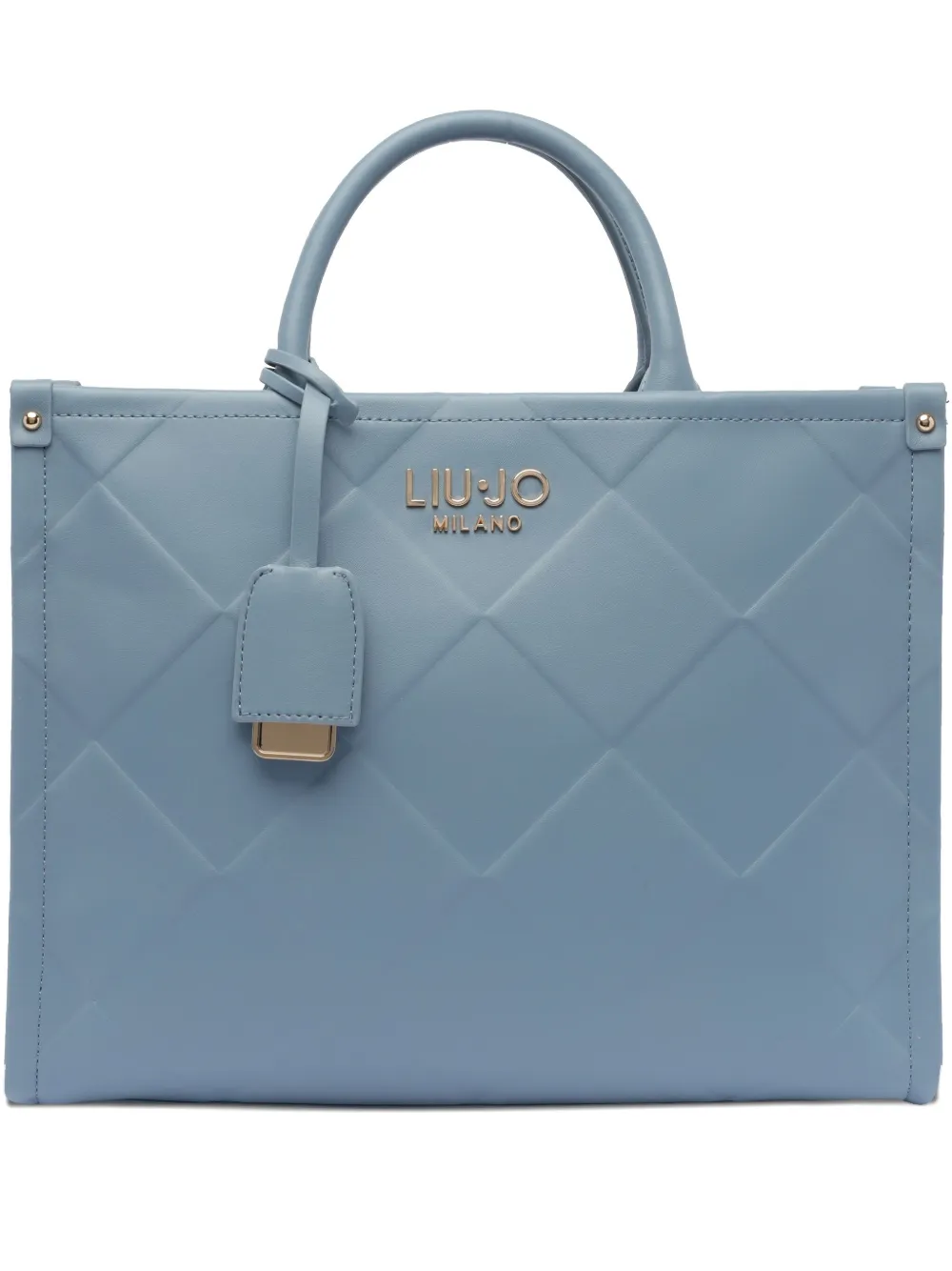 LIU JO logo-lettering tote bag | Blue | Image 1