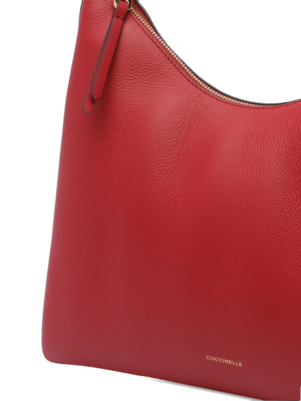 Coccinelle Leren schoudertas Rood